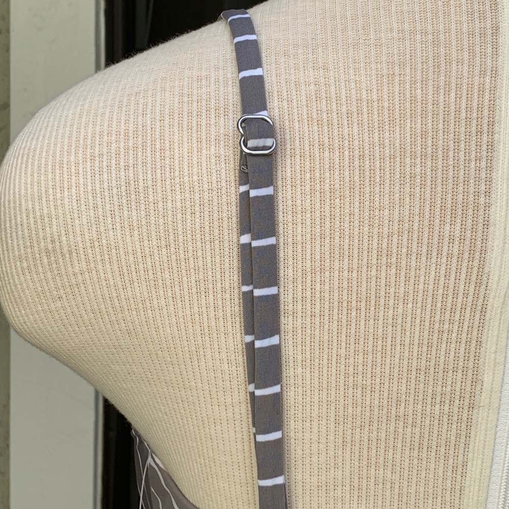 GARNET HILL Retro-Rauched Overlay 1-piece swimsuit - Picture 5 of 8
